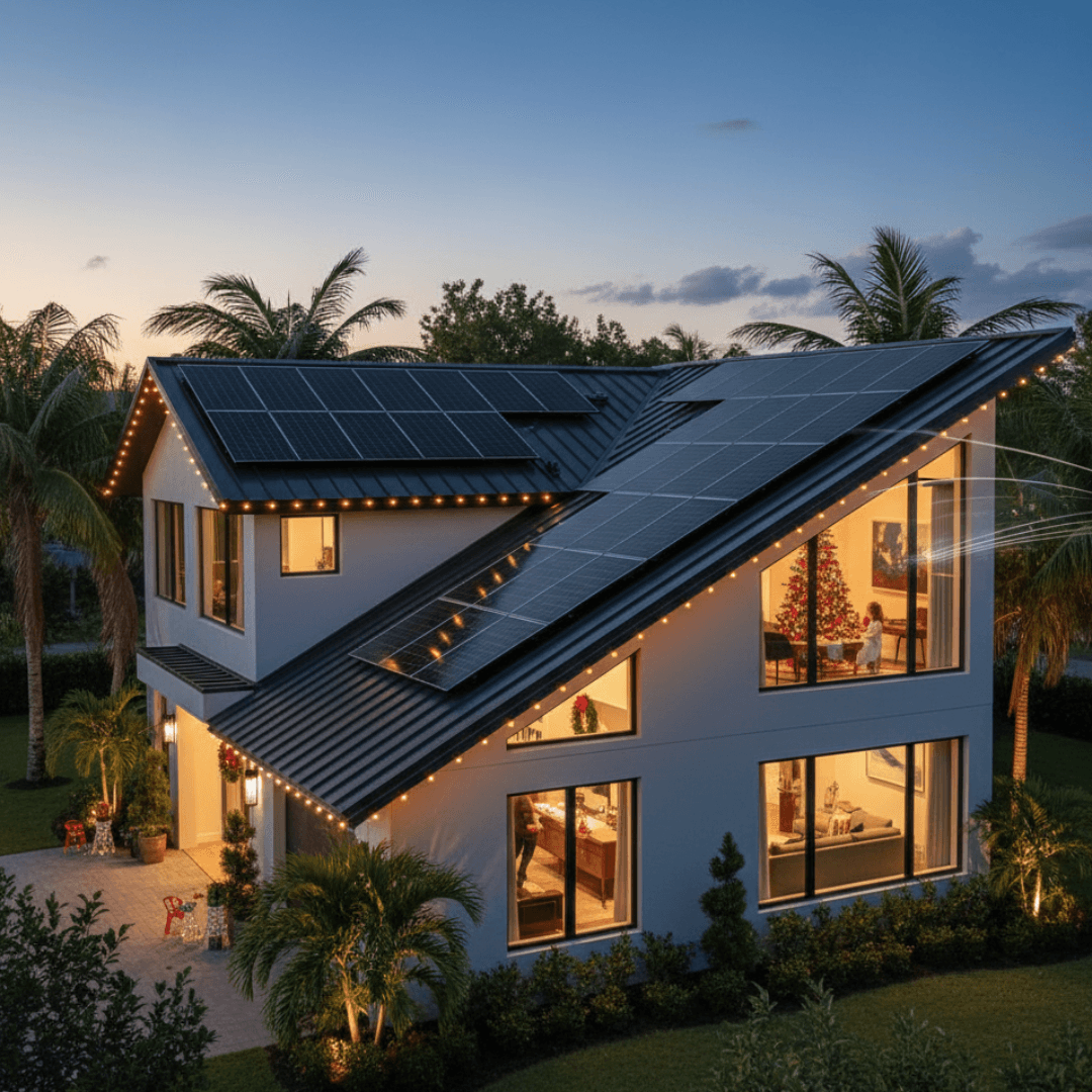 How Solar Roofing Meets High Energy Demands in the Holidays