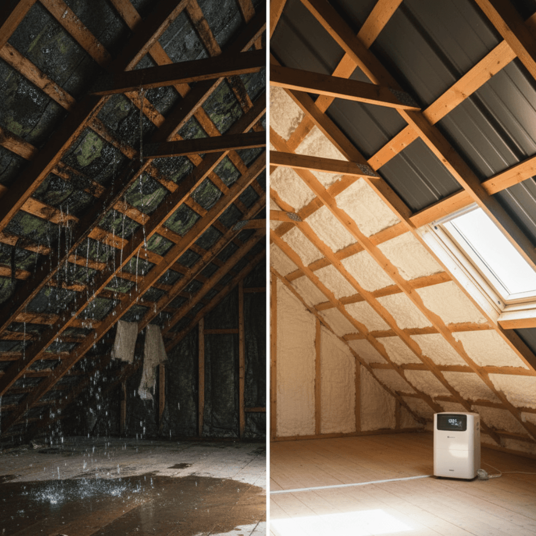 New Roof Replacement Prevents Mold and Moisture in Winter