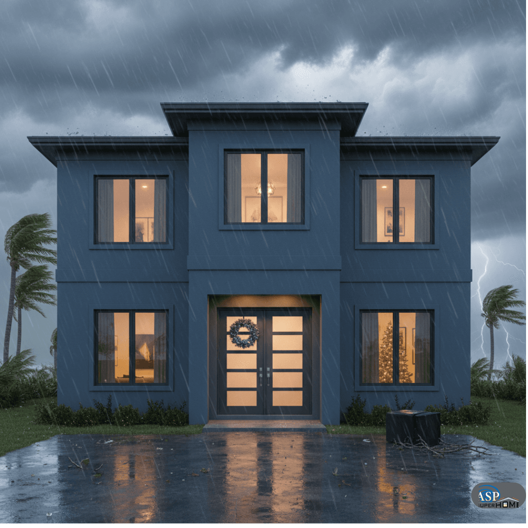 Maximize storm protection with impact doors & windows